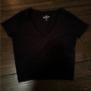 Hollister Black Lace Shirt